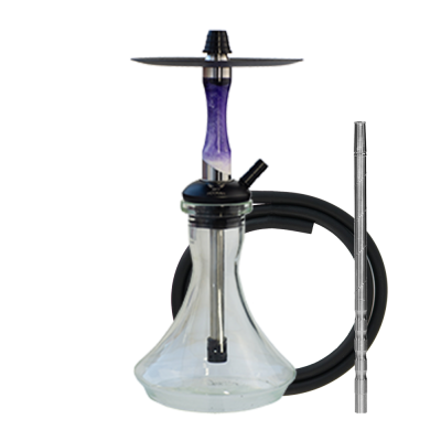 Кальян Sky Hookah SDM White&Purple (бело-фиолетовый, полный комплект)