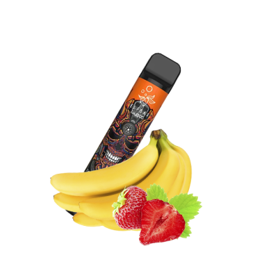 Elf Bar LUX 1500 Strawberry Banana (Клубника Банан) Одноразовый POD