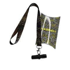 Персональный мундштук из полиацетали Personalka Poly Gold Ornament (Золотой Узор)