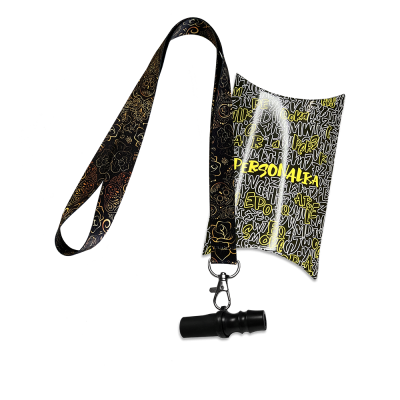 Персональный мундштук из полиацетали Personalka Poly Gold Ornament (Золотой Узор)