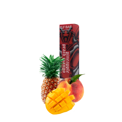 Elf Bar LUX 1500 Pineapple Peach Mango (Ананас Персик Манго) Одноразовый POD