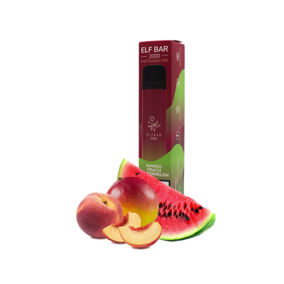 Elf Bar 2000 Mango Peach Watermelon (Манго Персик Арбуз) Одноразовый POD