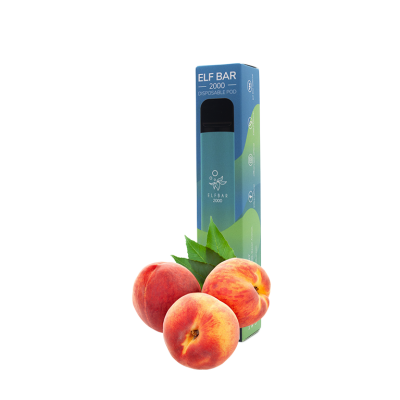 Elf Bar 2000 Juicy Peach (Персик) Одноразовый POD