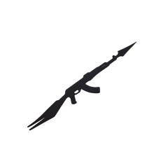 Шило-вилка Appach АК47 (Металлик)