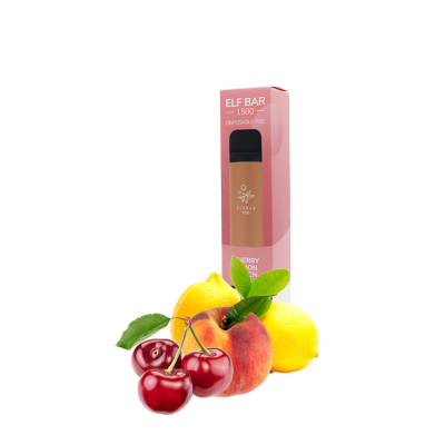 Elf Bar 1500 Cherry Lemon Peach (Вишня Лимон Персик) Одноразовый POD