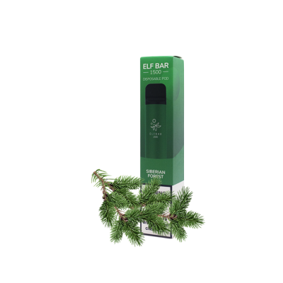 Elf Bar 1500 Siberian Forest (Хвоя) Одноразовий POD