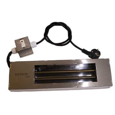 Электроплита, электропечь для угля Appach Nano (Серый)