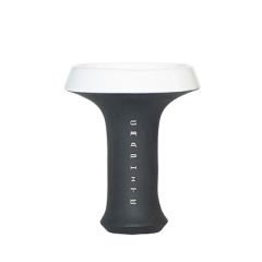 Глиняная чаша Sky Hookah Graphite Evil White