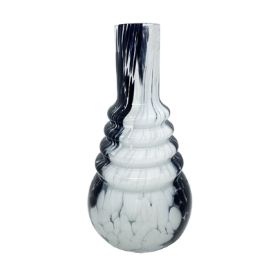 Колба для кальяна Amy Black White (Черный, белый, без крепления)