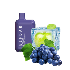 Elf Bar LB5000 Grape Apple Ice (Виноград Яблоко Лёд) Одноразовый POD