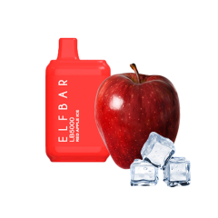 Elf Bar LB5000 Red Apple ICE (Красное Яблоко Лёд) Одноразовый POD