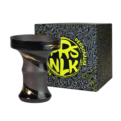 Глиняная чаша Personalka Bowl Gold Black
