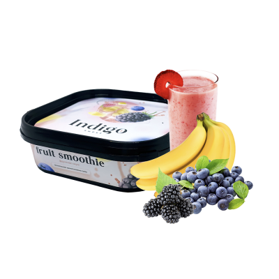 Кальянная чайная смесь Indigo Smoke Fruit smoothie (Фруктовый смузи, 100 г)