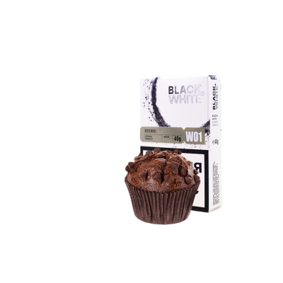 Табак Black&White W01 Brownie (брауни, 40 г)
