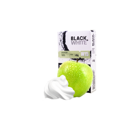 Табак Black&White W15 Soursop (яблоко сливки, 40 г)
