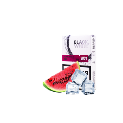 Табак Black&White W21 Ice watermelon (арбуз лёд, 40 г)