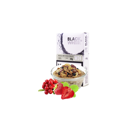 Тютюн Black&White W24 Muesli with red fruit (фруктові мюслі, 40 г)
