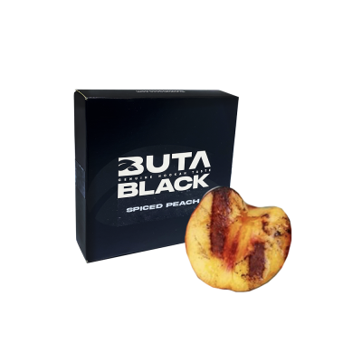 Табак Buta Black Spiced Peach (Пряный персик, 100 г)