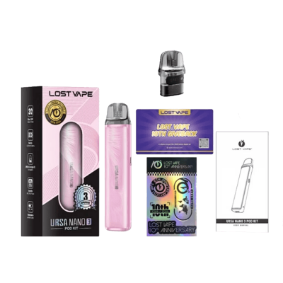 Lost Vape Ursa Nano 3 1200 Kameaam Moonshadow (Фіолетово-чорний, з картриджем) Багаторазовий POD Lost Vape Ursa Nano 3 1200 Kameaam Moonshadow (Фіолетово-чорний, з картриджем) Багаторазовий POD