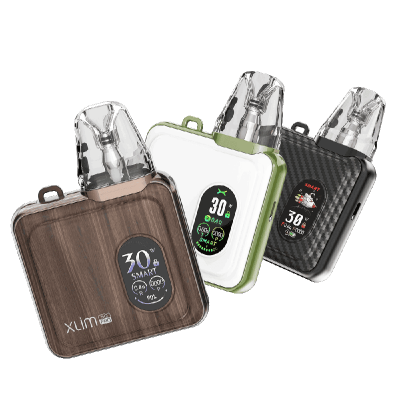 OXVA Xlim SQ Pro Kit 1200 Green Leather (Зелена шкіра, з картриджем) Багаторазовий POD