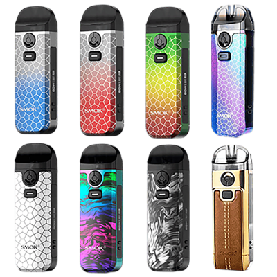 Smok Nord 4 2000 Red Grey Armor (Червоно-Сірий, з картриджем) Багаторазовий POD