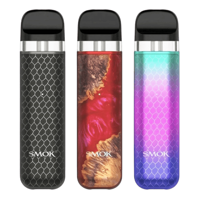 Smok Novo 2X 800 Fluid Black Grey (Чёрно-серый, с картриджем) Многоразовый POD