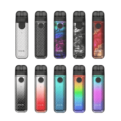 Smok Novo 4 Mini 900 Prism Rasta Green Cobra (Зелёный, с картриджем) Многоразовый POD