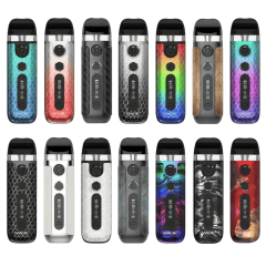 Smok Novo 5 900 Silver Black Cobra (Серебристо-Чёрный, с картриджем) Многоразовый POD
