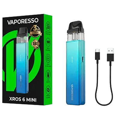 Vaporesso XROS 6 Mini 1600 Brown (Коричневый, с картриджем) Многоразовый POD