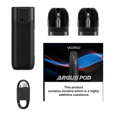 Voopoo Argus Pod Kit 800 Sky Blue (Синий, с картриджем) Многоразовый POD