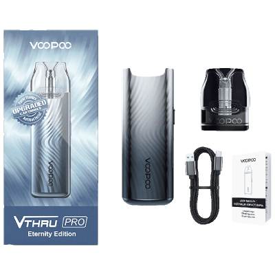 Voopoo V.THRU Pro 900 Moon White (Белый, с картриджем) Многоразовый POD
