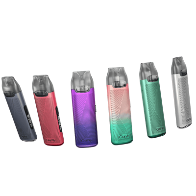Voopoo V.THRU Pro Kit 900 Rosy (Зелёно-розовый, с картриджем) Многоразовый POD