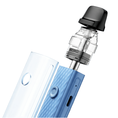 Voopoo Vinci Q 900 Seagull Grey (Серый, с картриджем) Многоразовый POD