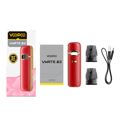 Voopoo Vmate E2 1500 Navy Blue (Синий, с картриджем) Многоразовый POD