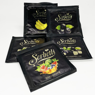 Тютюн Serbetli Pistachio Banana (Фісташка Банан, 100 г)