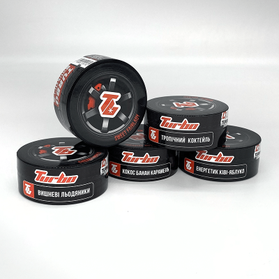 Тютюн Turbo Blue GTR (Енергетик Виноград Слива, 100 г)