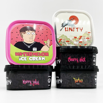 Тютюн Unity Raspberry sorbet (Малиновий сорбет, 250 г)