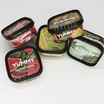 Тютюн Yummy Лайм Чорниця (250 г) Тютюн Yummy Лайм Чорниця (250 г)