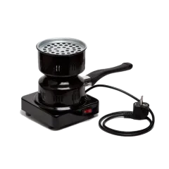 Електроплита, електропіч для вугілля Hot Plate 550W (Чорний)