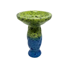 Глиняная чаша GrynBowls Spawn Light Blue Yellow (синий с жёлтым)