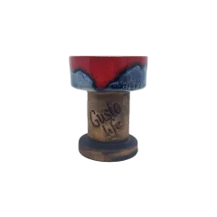 Глиняна чаша Gusto Bowls Rook Red Blue (Червоний Синій) Глиняна чаша Gusto Bowls Rook Red Blue (Червоний Синій)