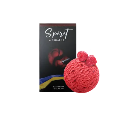 Табак Spirit Bagator Raspberry Icecream (Малина Пломбир, 40 г)