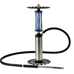 Кальян Trumpet Hookah Rider Still Blue (синий, полный комплект)