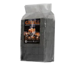 Ореховый уголь для кальяна Gresco (1 кг, 72 шт, р25, без коробки)