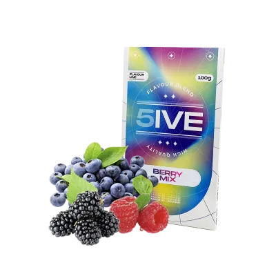 Кальянная чайная смесь 5ive tea Berry mix (Ягодный микс, 100 г)