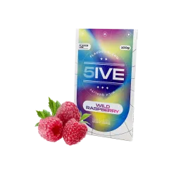 Кальянная чайная смесь 5ive tea Wild raspberry (Дикая малина, 100 г)