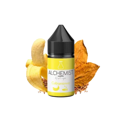 Жидкость Alchemist Salt CubanaBanana (Кубана Банана, 50 мг, 30 мл)