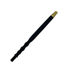 Мундштук для кальяна из алюминия Storm Black (Чёрный, Реплика)