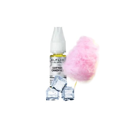Жидкость Elfliq Cotton candy Ice (Сладкая вата Лёд, 10 мл)