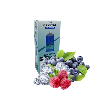 The Crystal Pro Max 10000 Blue Razz Ice (Черника Малина Лёд) Одноразовый POD